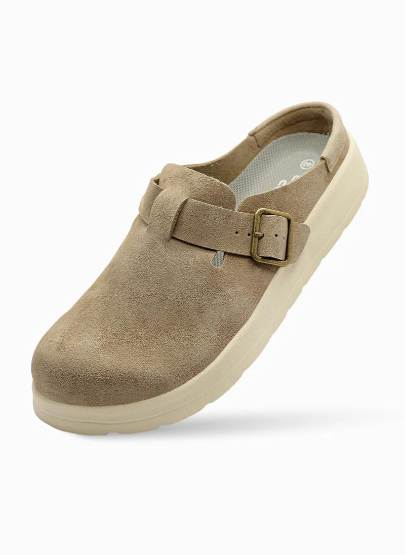 DUOZOULU Liber Synthetic Suede Clog